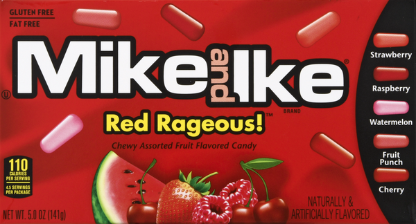 Mike & Ike Red Rageous! 120g