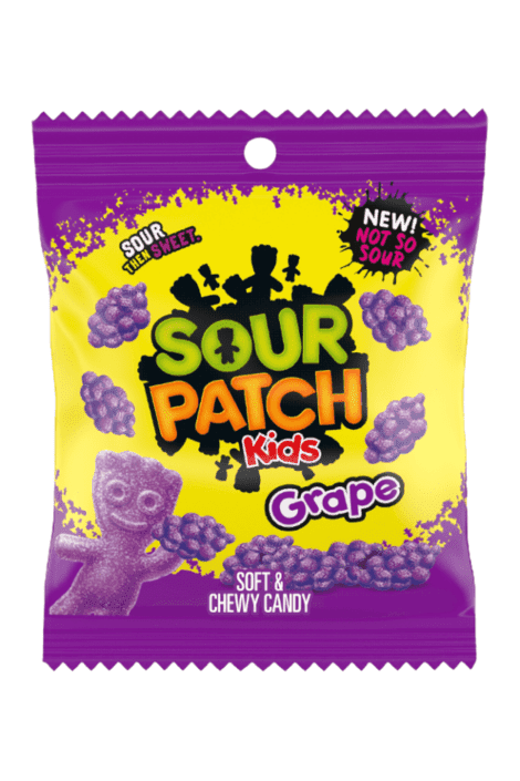 Sour Patch Kids Grape Peg Bag 101g - Tornado
