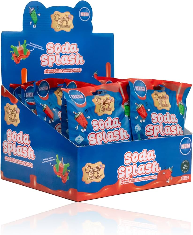 Candy Paradise Soda Splash 72g