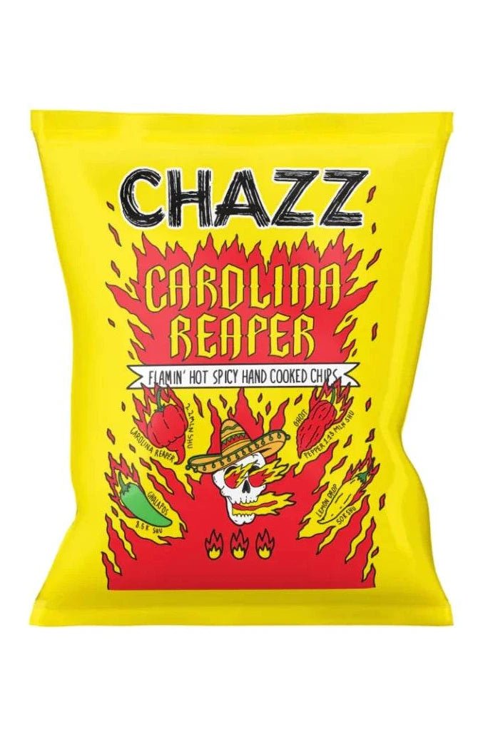 Chazz Potato chips with Carolina Reaper pepper 50g - Tornado