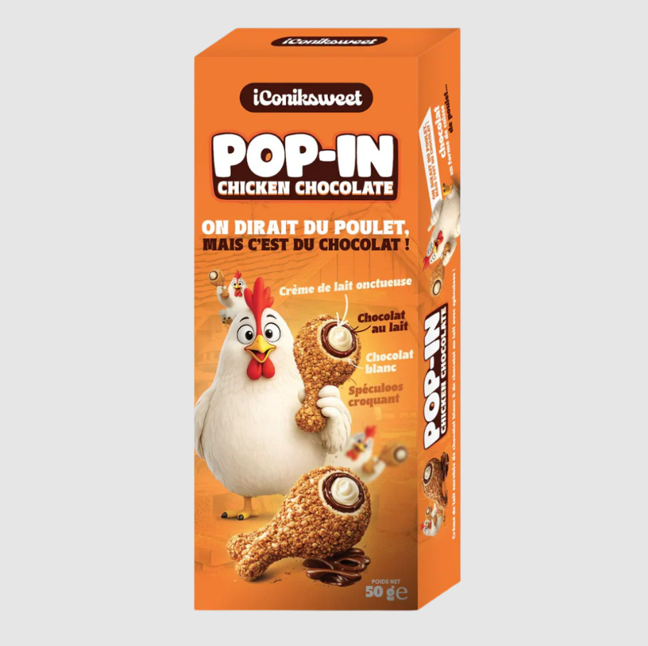 Pop-In Chicken Chocolate 50g
