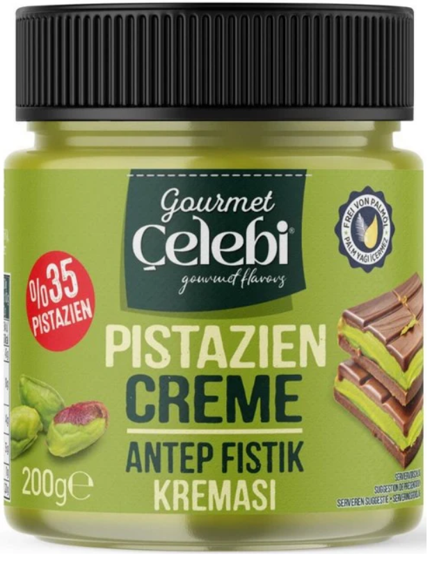 Gourmet Celebi Pistazien Creme 200g