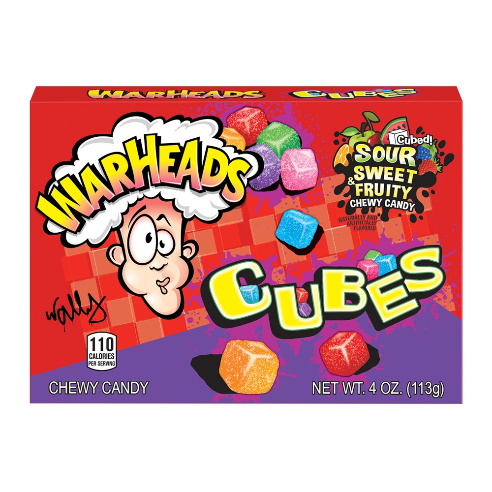 Warheads Chewy Cubes 113g
