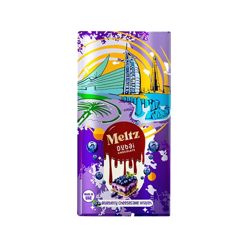 Dubai Čokolada Blueberry & Cheesecake 200g