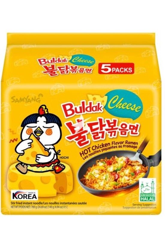 Samyang Ramen Hot Chicken Cheese 140g - Tornado