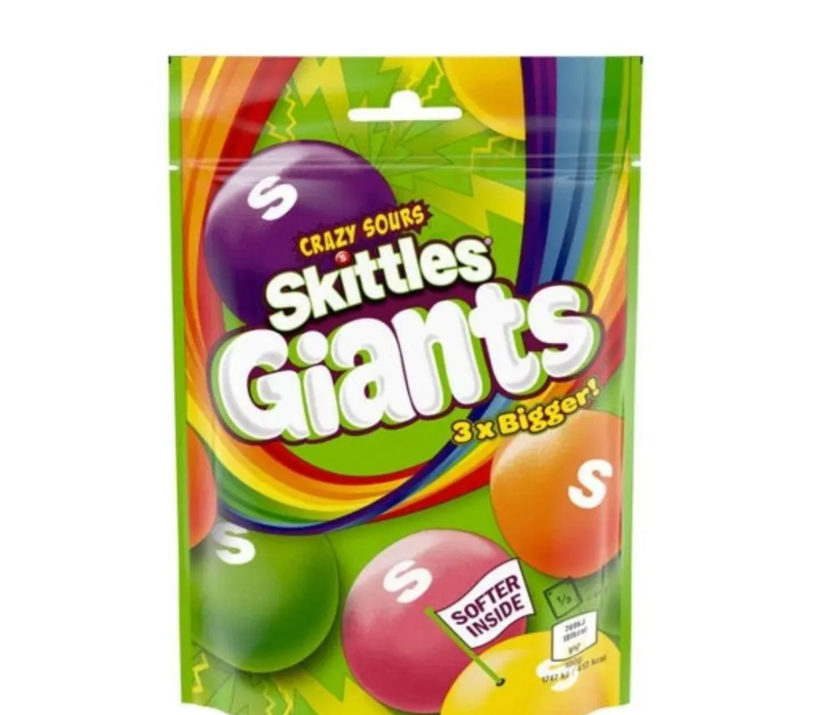 Skittles Giants Crazy Sours 132g