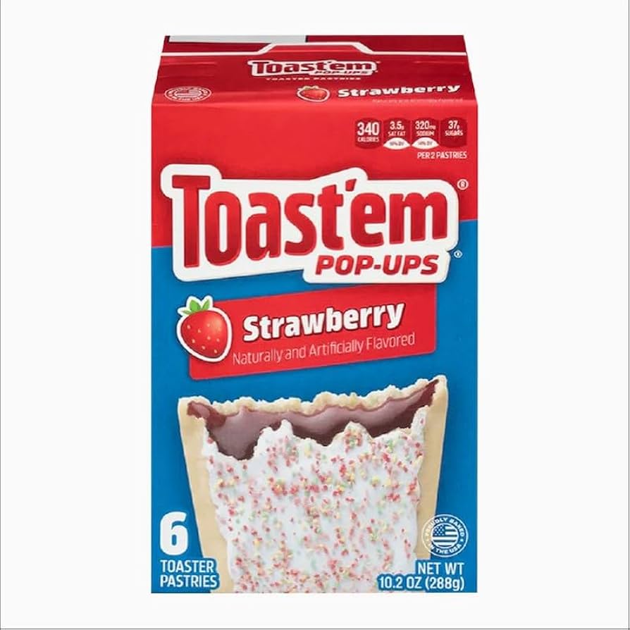 Toast'em Toast'em Pop - Ups Frosted Strawberry - Tornado