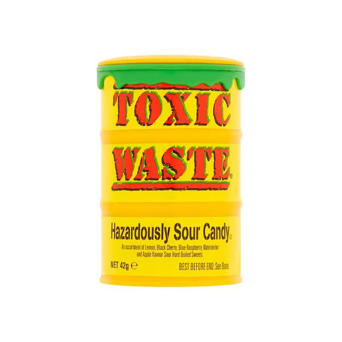 Toxic Waste Hazardously Sour Candy 42g - Tornado