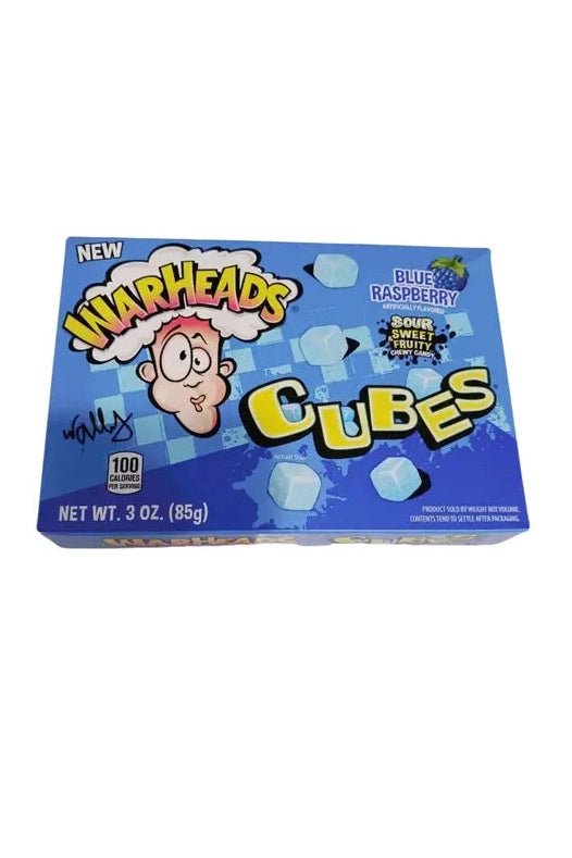 Warheads Blue Raspberry Cubes TB 85g - Tornado