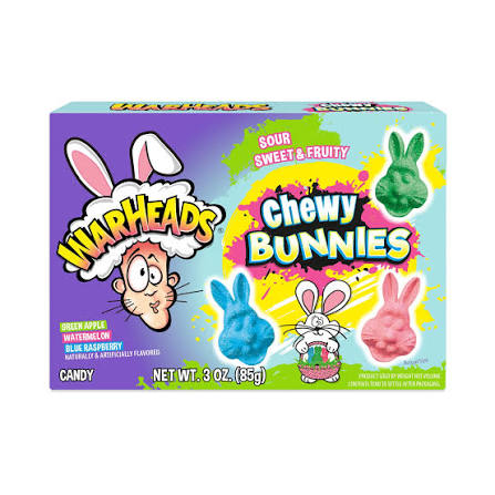 Warheads Chewy Bunnies 85g