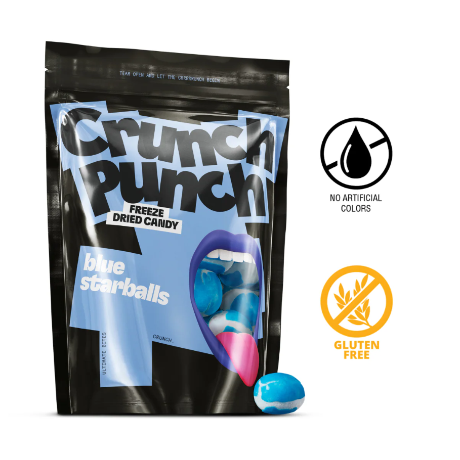 Crunch Punch Blue Starballs 50g