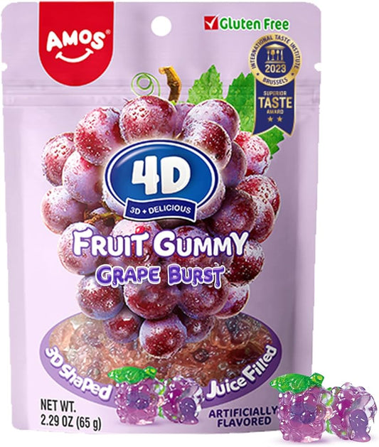 Fruit Gummy Grape Burst 65g