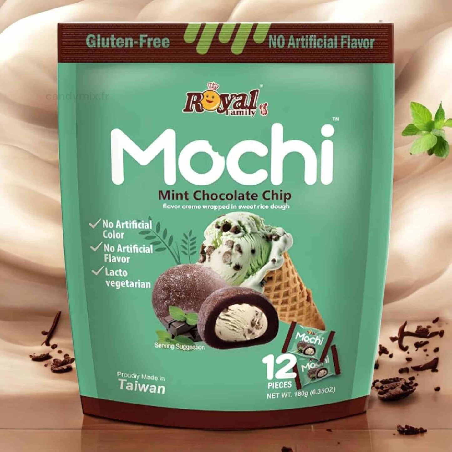 Mochi Mint Chocolate Chip 120g