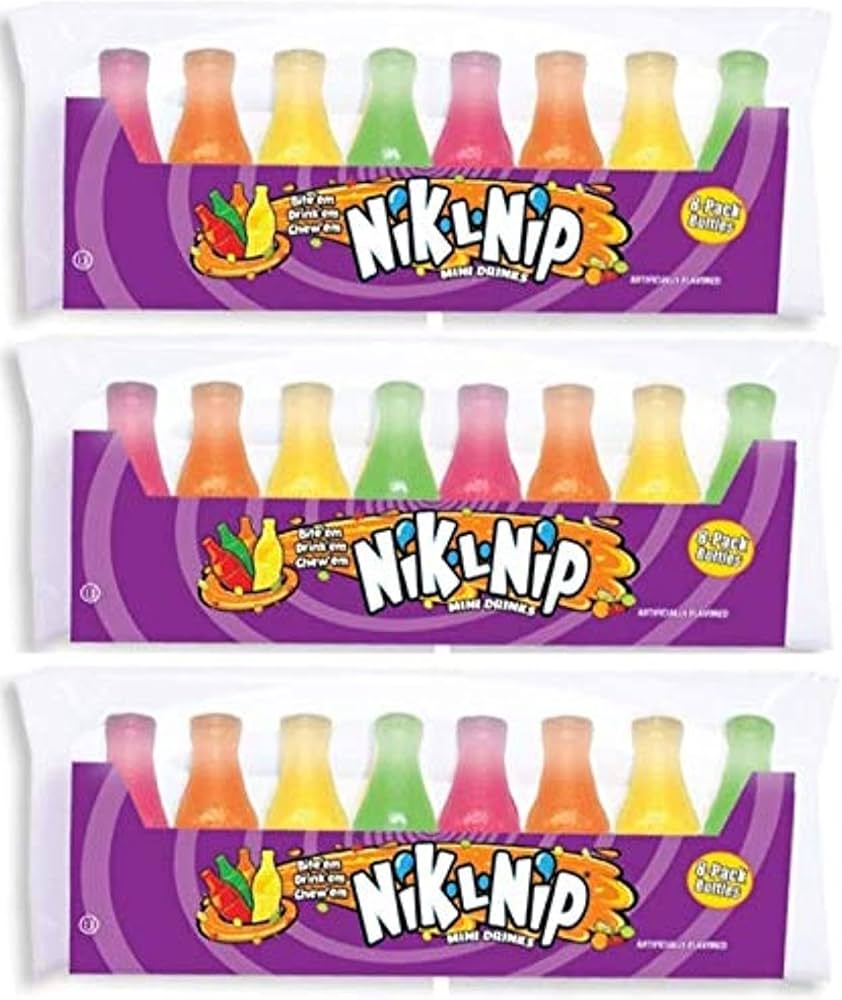 Nik-L-Slip Mini Drinks 8 pieces