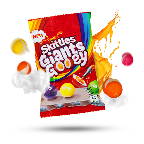 Skittles Giants Gooey 125g