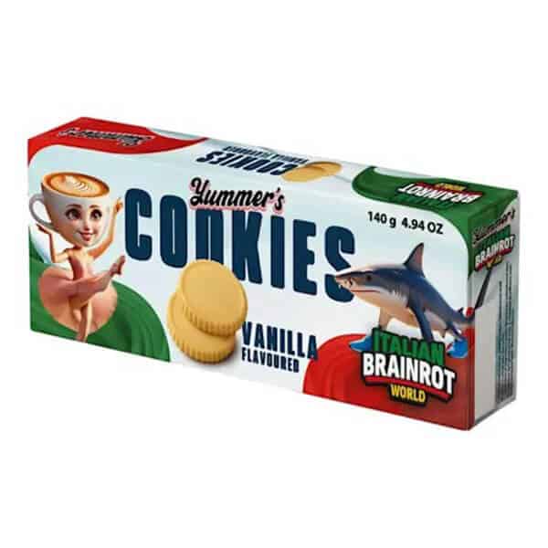 Yummers Brainrot Cookies Cocoa Vanilla 140g