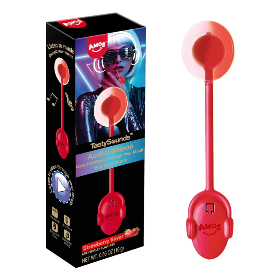 Audio Lollipop Strawberry