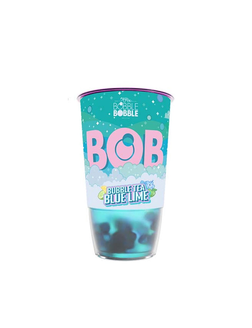 Bob Bubble Tea Blue Lime 360ml