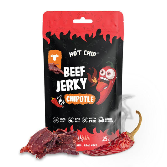 Hot Chip Beef Jerky Chipottle 25g - Tornado
