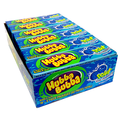 Hubba Bubba Blue Raspberry 40g