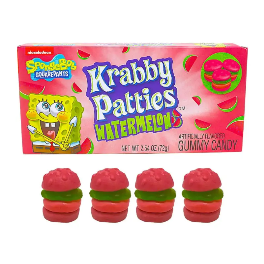Krabby Patties Watermelon 72g