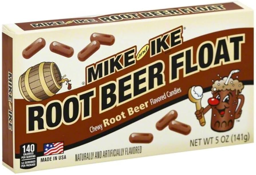 Mike & Ike Root Beer Float 120g