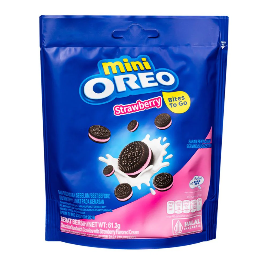 Mini Oreo Strawberry 61g