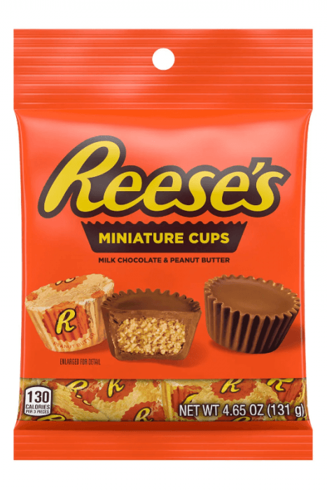 Reese's Miniature Peanut Butter Cups 131g - Tornado