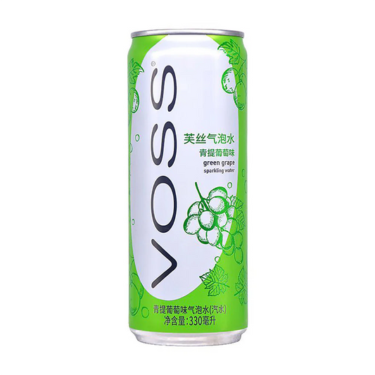 VOSS Sakura Gazirana Voda s Okusom Zelenog Grožđa – 330 ml