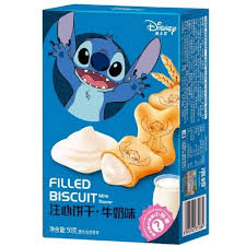 Stitch Filled Biscuit Milk 50g